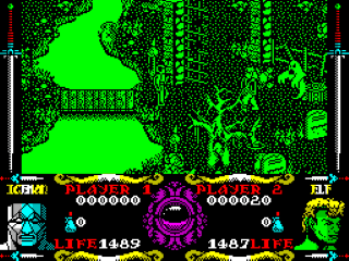 Gauntlet III: The Final Quest screenshot 3 for ZX Spectrum